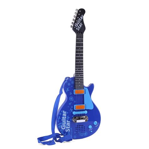 KSL355830 Electric Guitar Musical Instrument Toy for Children - Blue ...