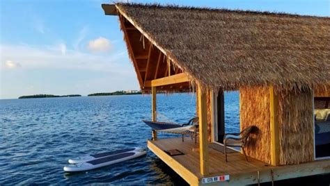 This Floating Tiki Hut In Key West Is A Secluded Tropical Paradise