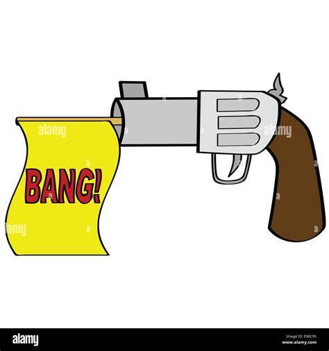 Cartoon gun Stock Photo - Alamy