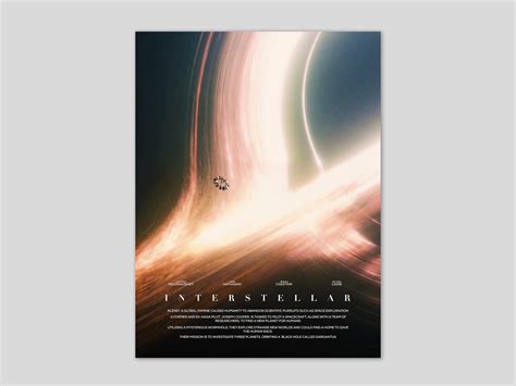 Interstellar Poster - Etsy