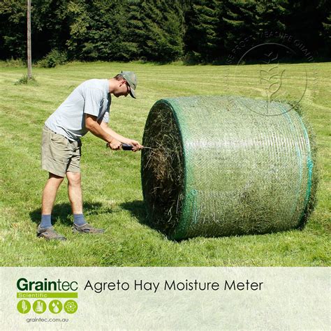 Agreto HFM II 500mm Hay Moisture Meter - Accurate Moisture Measurement | Graintec Scientific