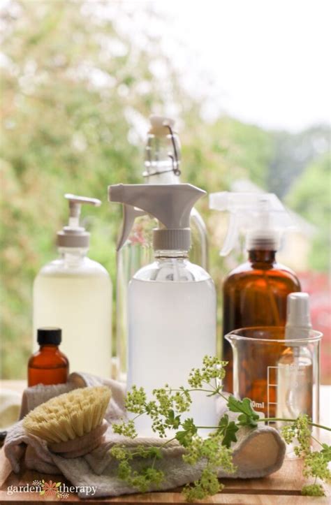 15 DIY Natural Cleaning Products for a Greener Home - Garden Therapy