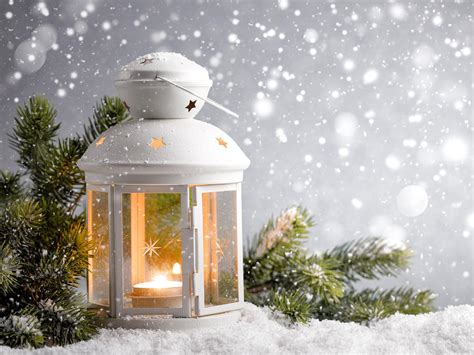 Winter Lantern Wallpapers - Wallpaper Cave