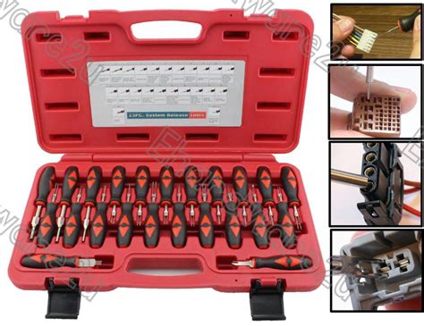 23PCS CONNECTOR TERMINAL PINS REMOVAL TOOL KIT (4688)