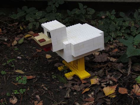 LEGO Minecraft Chicken by Torterria on DeviantArt