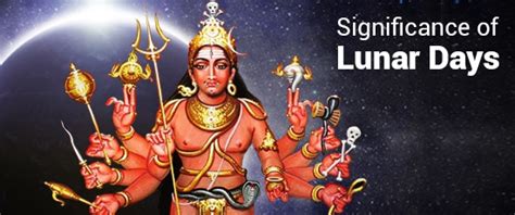 Significance of Lunar Days | AstroVed.com