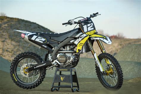 Yamaha Graphics Kit 'TORN' Yellow / Black – OMXGraphics