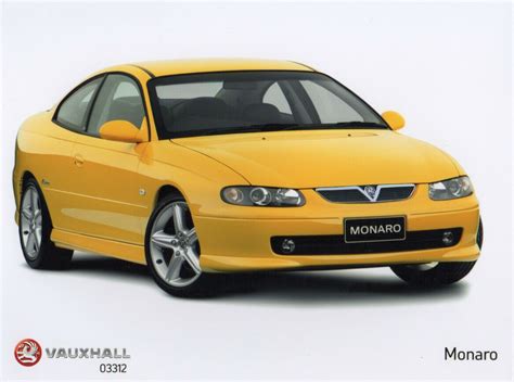 Vauxhall Monaro Press Photo - My Classic Cars