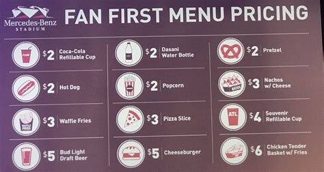 Concession prices at Atlanta's new stadium - B1G FOOTBALL FORUM