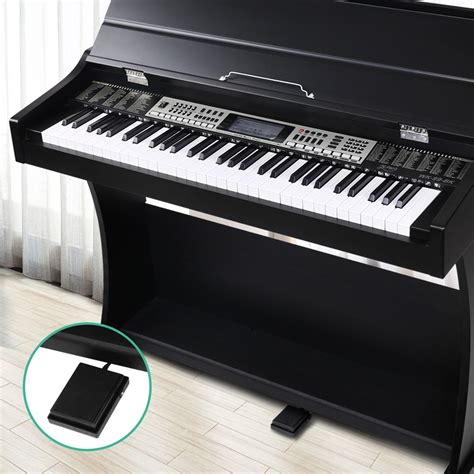 Alpha 61 Key Electronic Piano Keyboard Electric Digital Classical Music Stand