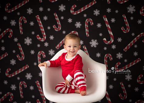 Christmas Photo Backdrop and Photography Props Candy Canes Background