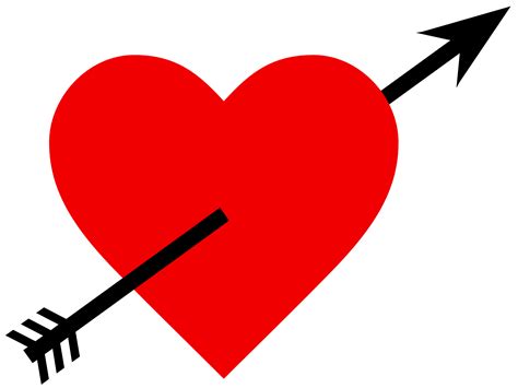 Arrow Through Heart - ClipArt Best