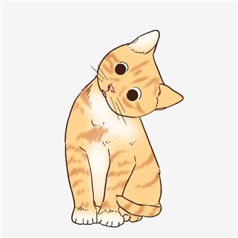 Orange Cat PNG Transparent, Cat Orange Cartoon, Pets, Cartoon, Pet PNG Image For Free Download