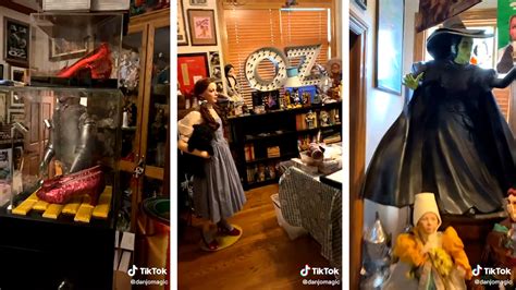 Massive 'Wizard of Oz' Memorabilia Collection Shown in TikTok Video ...