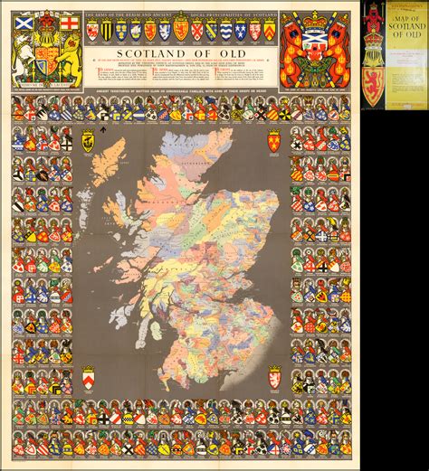 Historical Clan Map of Medieval Scotland - Vivid Maps