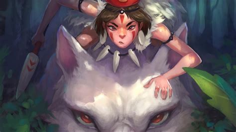 Princess Mononoke Fanart 4k Wallpaper,HD Anime Wallpapers,4k Wallpapers,Images,Backgrounds ...