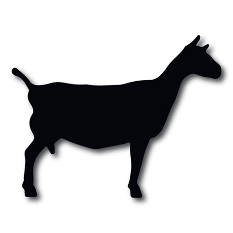 Dairy Goat Silhouette at GetDrawings | Free download