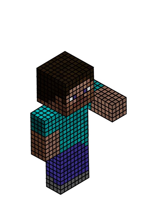 Minecraft Steve by Jarjar182 on DeviantArt