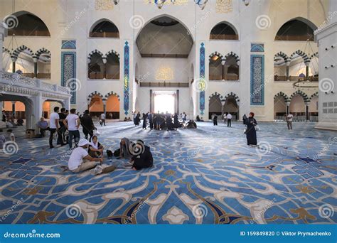 Inside Interior of Camlica Mosque Editorial Image - Image of islam, landmark: 159849820