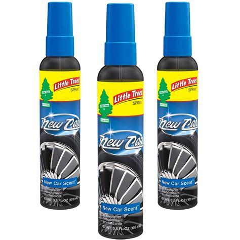 Little Trees Spray Car Air Freshener 3-PACK (New Car Scent) - Walmart.com