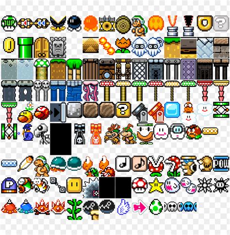 Mario Full Sprite Sheet Png Image With Transparent Background Toppng | Images and Photos finder