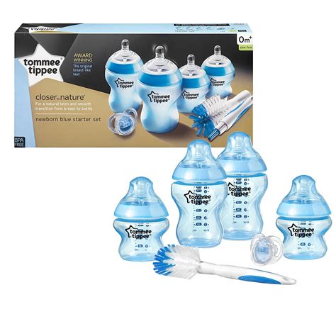 Tommee tippee closer to nature newborn starter set (blue) - SME Shopping Services