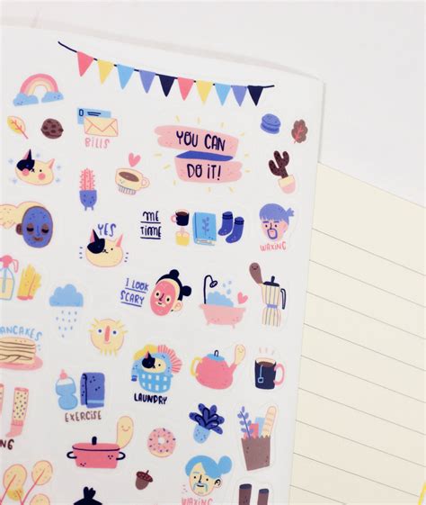 you can do it sticker sheet (Pack of 2) – We are Nice Humans