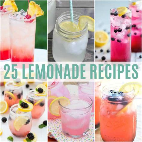 25 Lemonade Recipes ⋆ Real Housemoms