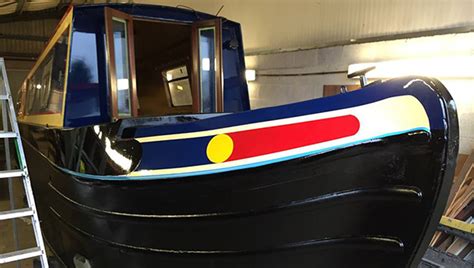 Narrowboat Painting Services - Grand Union Narrowboats - Weedon, Northamptonshire