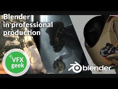 Blender in professional movie production & VFX - YouTube | Blender tutorial, Blender, Movies