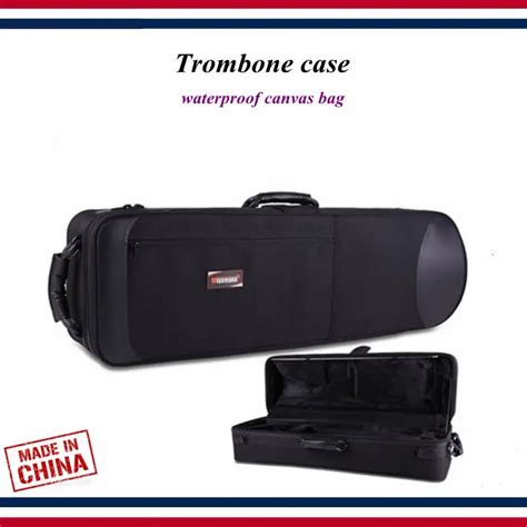 Trombone accessories Trombone case tenor Trombone waterproof canvas box , Portable bag Trombone ...