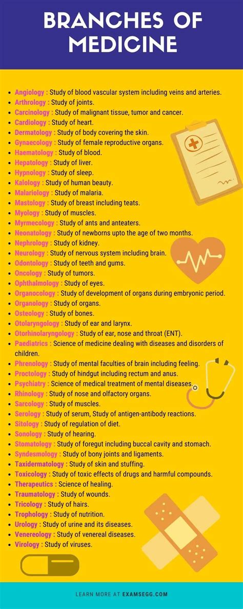 All the Branches of Science and Definition - Examsegg