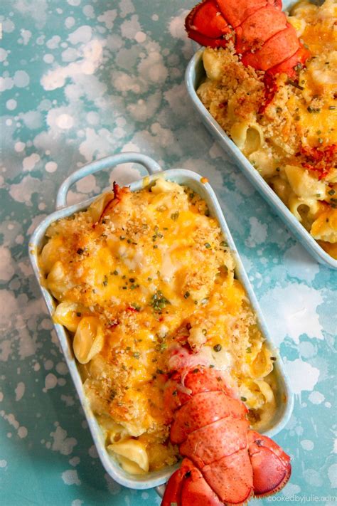 Lobster Mac and Cheese Recipe Cooked by Julie (video)