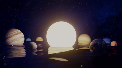 Animated Solar System Wallpaper