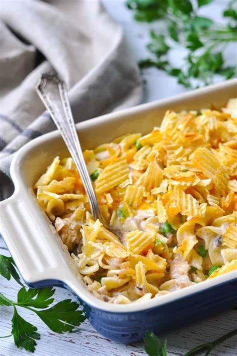 Easy Recipe For Tuna Noodle Casserole | Deporecipe.co