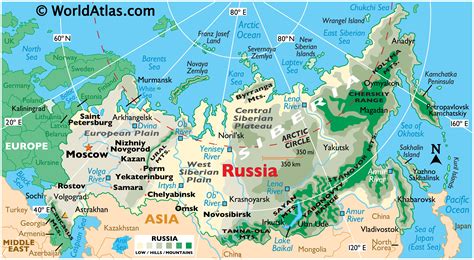 Russia Maps & Facts - World Atlas