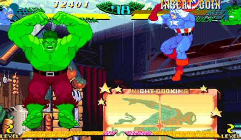 Marvel Super Heroes vs Street Fighter Arcade 114 | The King of Grabs