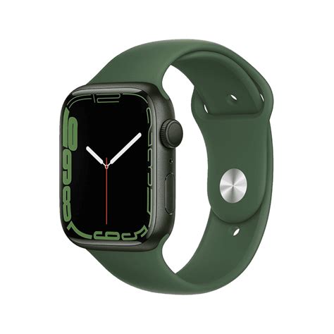 Dimprice | Apple Watch Series 7 (GPS, 45mm) - Green Aluminium with Green Sports Band