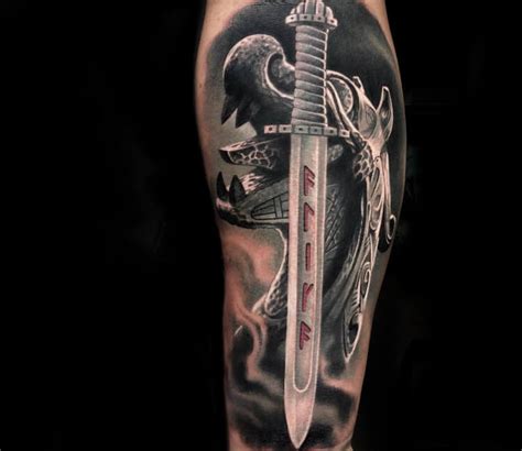 Viking sword tattoo by Peter Hlavacka | Post 30143