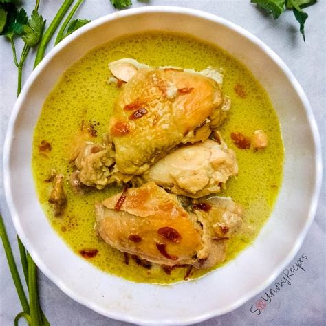 Opor Ayam: Indonesian Chicken Cooked In Spiced Coconut Milk - So Yummy Recipes