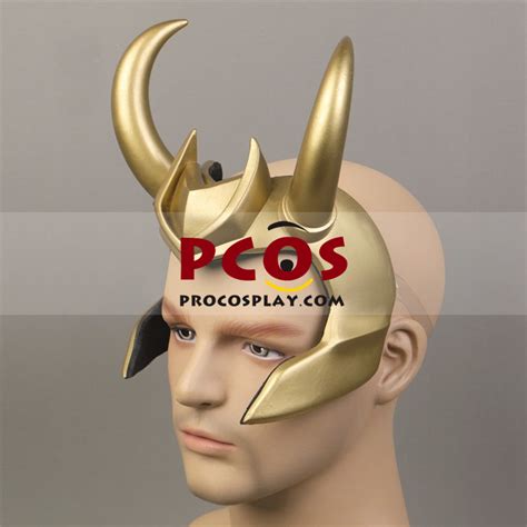 TV Show Loki Loki Laufeyson Cosplay Helmet C00637 - Best Profession Cosplay Costumes Online Shop