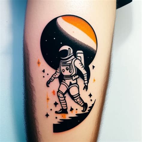 56 Spaceman Tattoo Ideas - TattooClue.com