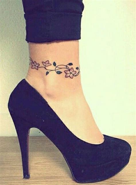 20+ Unique Ankle Tattoos for women - Simply Admirable in 2023 | Ankle tattoos for women, Ankle ...