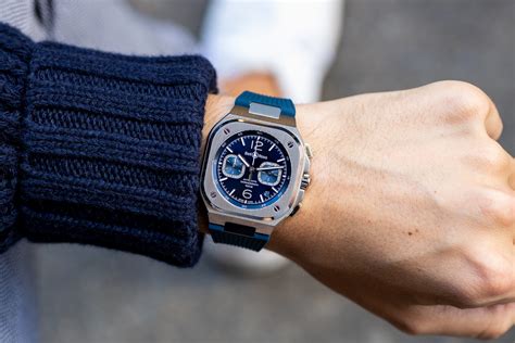 Bell & Ross Debuts BR 05 Chrono Blue & Black Steel - Boss Hunting