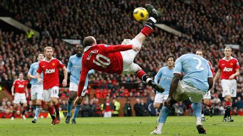 [Watch] The Famous Wayne Rooney Bicycle Kick Against Manchester City 2024