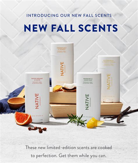 Native Deodorant: Our NEW Fall Scents Are Here! 🍁 | Milled