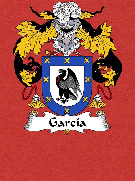 "Garcia Coat of Arms/Family Crest" T-shirt by carpediem6655 | Redbubble