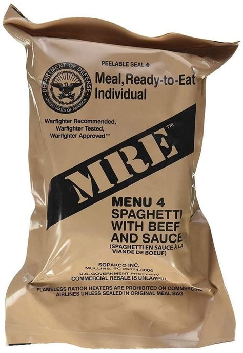 ...Whoops... | Mre food, Military food, Mre