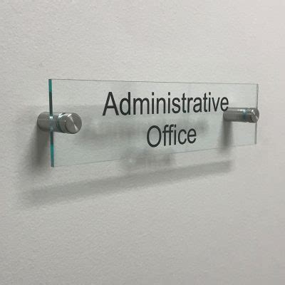 Acrylic Office Signs - NapNameplates