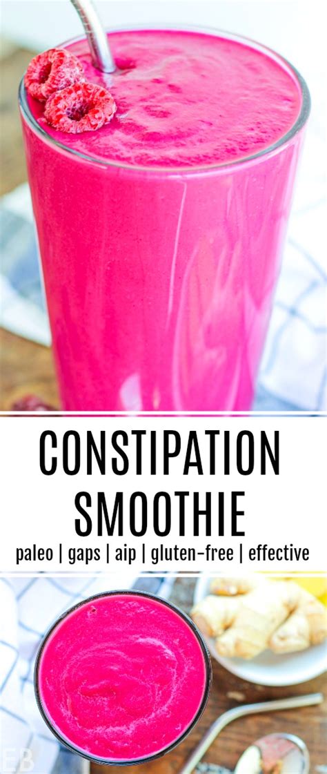 High Fiber Smoothie Constipation